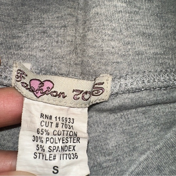 Vintage Y2K SweatPant Capri Pants with cute pockets! - Picture 9 of 16